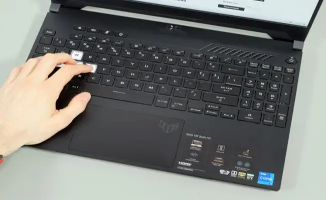 قیمت لپ تاپ asus tuf dash f15 fx517zm